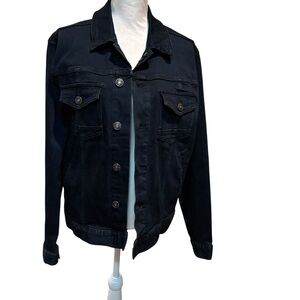 PAIGE women’s  Dark Denim Jean Jacket size‎ medium